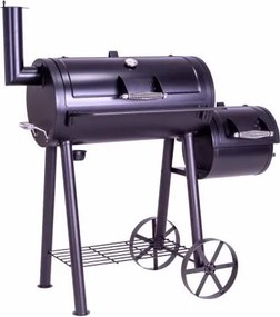GARTHEN Kerti grill füstüllővel XL 120 x 55 cm