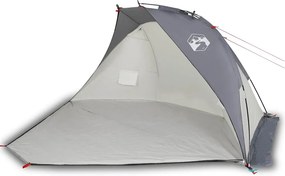 vidaXL szürke 185T poliészter strandsátor 268 x 223 x 125 cm