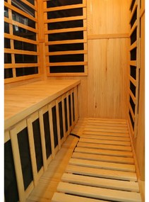 Sauna DeLuxe 3300 Carbon, barna
