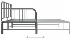 szrüke fém kihúzható kanapéágy-keret 90 x 200 cm