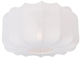 Japandi mennyezeti lámpa fehér 40 cm - Madleine