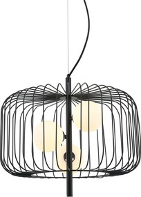 Italux DAREN MDM-3936/3 BK Függőlámpa 3x25W/G9 IP20