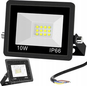 Halogén Reflektor Led Reflektor 10W 6000K Kültéri Vízálló IP66