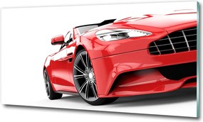 Fotó kép edzett üveg Autó a hegyekben 125x50