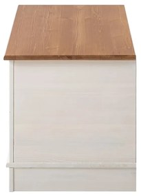 Fehér borovi fenyő tárolóláda 80x45 cm Anita – Støraa