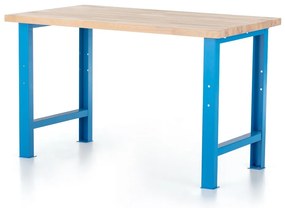 Műhelyasztal Basic, 120 x 80 cm, kék - ral 5012