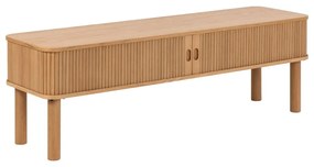 Natúr színű TV-állvány tölgyfa dekorral 140x45 cm Langley – Actona