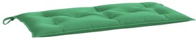 zöld oxford szövet kerti pad párna 100 x 50 x 7 cm