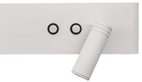 LED fali spotlámpa RESORT LED/10W/230V + LED/3W fehér, jobb oldali