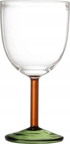 Bloomingville Martine Borospohár 220 ml 6 db Zöld