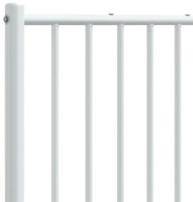 fehér fém fejtámla 180 cm