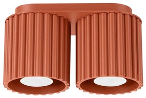 Sollux SL.1800 - AURA spotlámpa 2xGU10/10W/230V narancssárga