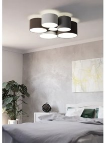 Eglo 97838 - Mennyezeti lámpa PASTORE 6xE27/40W/230V