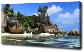 Vászon nyomtatás Seychelles panoráma oc-61342211