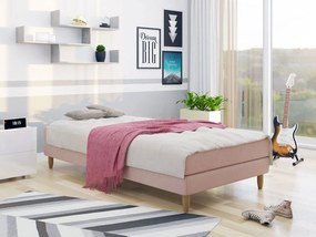Egyszemélyes ágy 120 cm Mac 1 (rózsaszín) (matraccal). 1069998