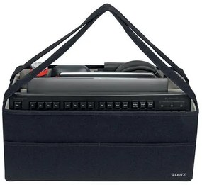 Hordozótáska, 3 rekeszes, LEITZ Fabric Hot Desking, sötétszürke (E64440089)