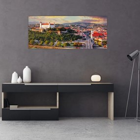 Kép - panoráma, Pozsony, Szlovákia (120x50 cm)