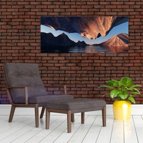 Kép - 3D sziklák (120x50 cm)