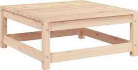vidaXL tömör fenyőfa kerti lábtartó 70 x 70 x 30 cm