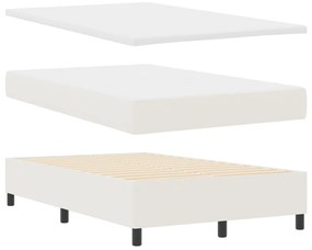 Box Spring Ágy matraccal és LED világítással 120x200 cm Bársonyos Szövet