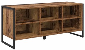 Cipőszekrény tárolóval Öreg fa 60 x 35 x 44 cm Faanyag