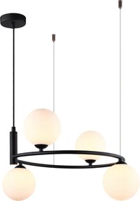 Italux Modern Függeszték Amily Fekete ITXMDM-3974/4 BK