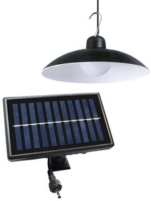 LED állítható fényerejű napelemes függesztett lámpa LED/6W/3,7V 800 mAh IP44 + D