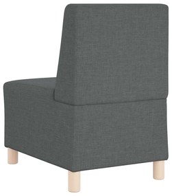 sötétszürke szövet kanapéfotel 55 cm