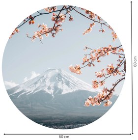 PIPPER. Textil kör alakú falmatrica "Japán" Méret: 60cm