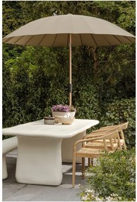 Zöld-bézs napernyő ø 280 cm Monica – WOOOD