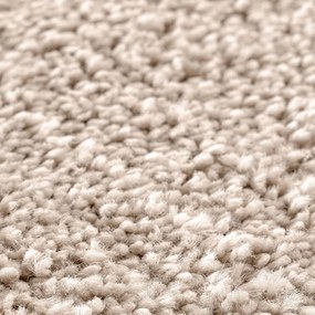 Csúszásmentes fürdőszőnyeg készlet 3 pcs Krém 50 x 50 cm PP