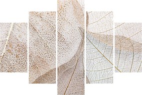 Kép - Bézs levelek (150x105 cm)