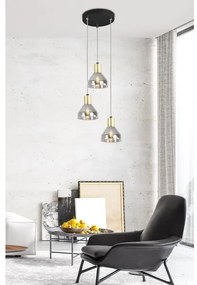 Csillár zsinóron GREGORY 3xE14/40W/230V