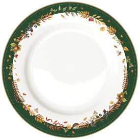 Forest Dream porcelán lapostányér 26,5 cm – Easy Life
