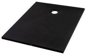 Cagliari Black 80x100x2,6 cm szögletes, SMC zuhanytálca