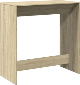 vidaXL sonoma tölgy színű szerelt fa bárasztal 102 x 50 x 103,5 cm