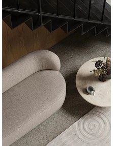 Bézs kő kerek dohányzóasztal ø 75 cm Volos – Blomus