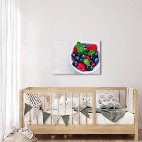 Kép - tál erdei gyümölccsel (70x50 cm)