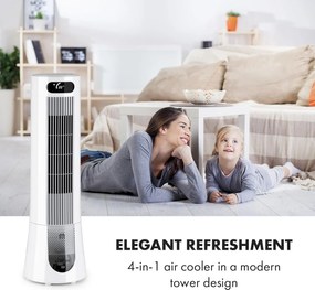 Klarstein Skyscraper Frost, léghűtő, 45 W, 7 liter, 2 hordozható