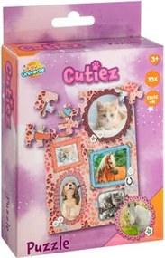 Állatos Cutiez mini puzzle 35 db-os