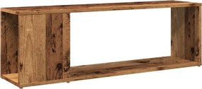 vidaXL antik fa színű szerelt fa TV-szekrény 100 x 24 x 32 cm