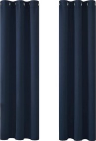 Függöny karika 135x240 sötétkék