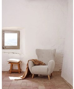 Bézs füles fotel Patio – Kave Home