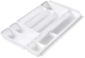 Evőeszköztartó, 8 rekesszel, ORTHEX Gastromax, fehér (KHKE607)