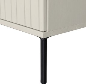 Világosszürke borovi fenyő TV-állvány 150x56x44 cm New Gravure – WOOOD