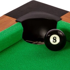 GamesPlanet® Biliárdasztal COMPACT 4ft zöld