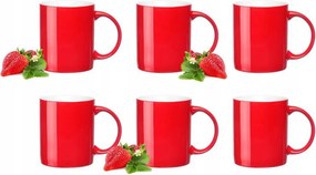 Üveg kávés ajándék bögre szett 300 ml