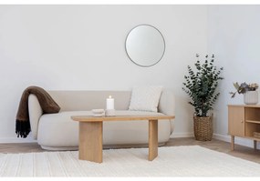 Jersey tükör acél, fekete, ø60 cm