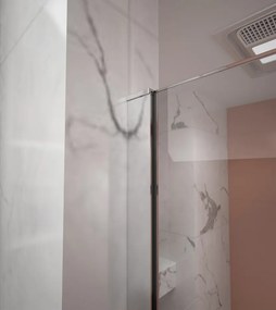 Erga Paris, profilsín zuhanyparavánokhoz 8mm üvegvastagsággal, hossz 200cm, króm, ERG-V02-PARIS-PROFILE-CR