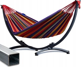 Kerti függőágy acél váz Kompakt horganyzott függőágy szett Potenza